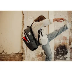 Clearance Pick & Pack Shark Shape Backpack M anthracite
