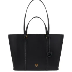 Clearance Pinko Carrie Shopper Big Pelle Botta black