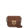 Sale Pinko Love Box Bag Fl Mini marrone castano