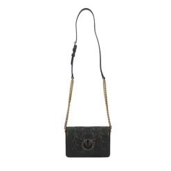 Online Pinko Love Click Mini Chevron black