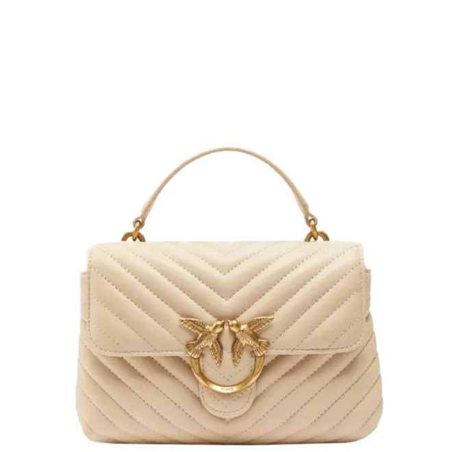 New Pinko Love Lady Puff Mini Cl beige