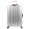 Hot Piquadro Alu Large 4 Wheel Trolley grigio / cuoio