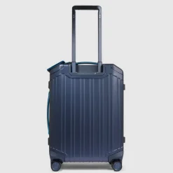 Online Piquadro ALU-B2 Cabin Trolley 55 blue