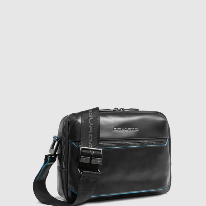 Online Piquadro B2 Men's RFID Crossbody black