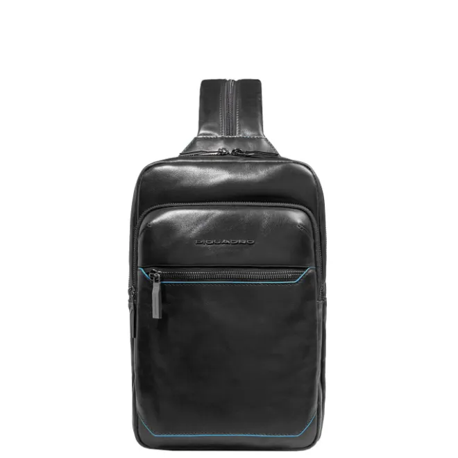 Discount Piquadro B2 Mono Slingbag black