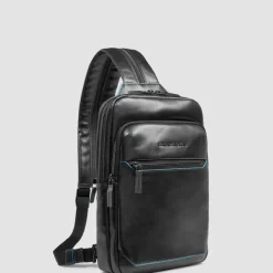 Discount Piquadro B2 Mono Slingbag black