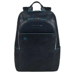 Clearance Piquadro Blue Square Backpack night blue