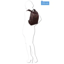 Sale Piquadro Blue Square Backpack red