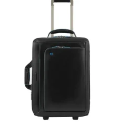 Online Piquadro Blue Square Cabin Trolley black