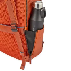 New Piquadro Blue Square Computer Backpack With iPad Pro black