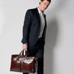 New Piquadro Blue Square Duffel Bag black