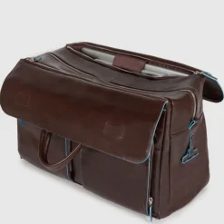 Sale Piquadro Blue Square Duffel Bag brown
