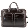 Sale Piquadro Blue Square Organized Laptop & iPad Case brown