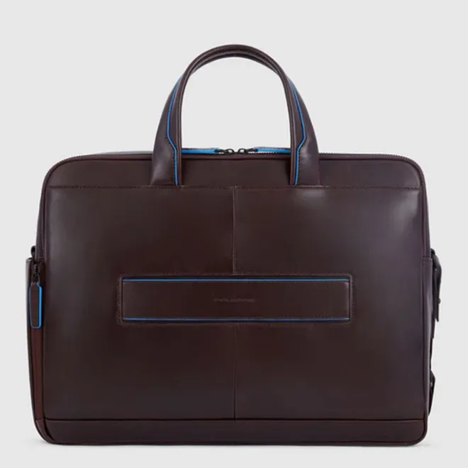 Online Piquadro Blue Square Revamp Laptopbag brown