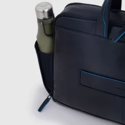 Online Piquadro Blue Square Revamp Laptopbag brown