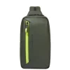 New Piquadro C2OW Mono Slingbag green