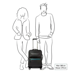 Discount Piquadro C2OW Slim Cabin Spinner 55 verde