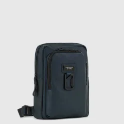 Best Piquadro Harper iPad Crossbody Bag blue