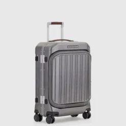 Discount Piquadro PQ Light Frame Laptop Cabin Spinner 55 grey