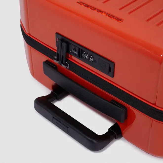 Discount Piquadro PQ-Light Cabin Trolley 55 orange