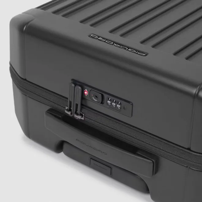 Sale Piquadro PQ-Light Cabin Trolley 55 matt black
