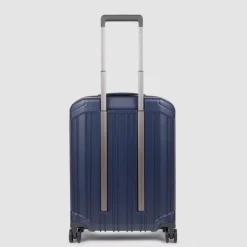 Piquadro PQ-Light Cabin Trolley 55 cobalt blue