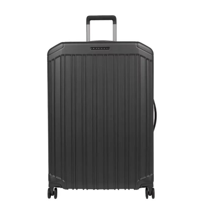 Discount Piquadro PQ-Light Large Trolley matt black