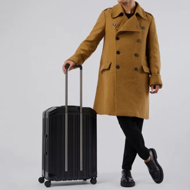 Clearance Piquadro PQ-Light Medium Trolley cobalt blue