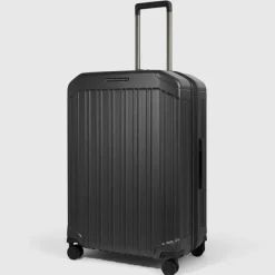Discount Piquadro PQ-Light Medium Trolley matt black