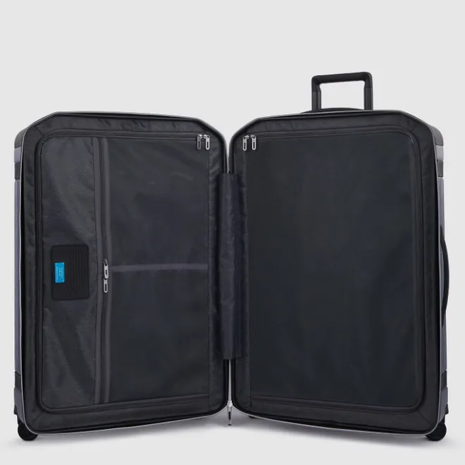 Hot Piquadro PQ-Light Premium Big Size Spinner 75 grey-black