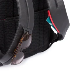 Discount Piquadro Urban PC and iPad Backpack with Anti theft cable grey black