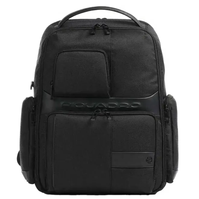 New Piquadro Zaino Laptop Backpack 15.6 black