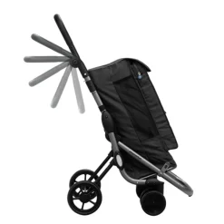 Sale Playmarket Go Up Premium Boodschappentrolley zwart