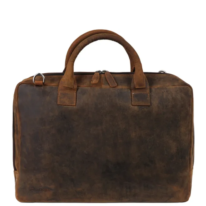Discount Plevier Adler Laptoptas 17.3" bruin