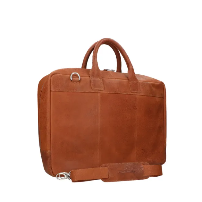 Online Plevier Kentron Laptopbag 17.3" cognac
