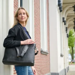 Clearance Plevier Millau Dames Laptoptas 15.6" zwart
