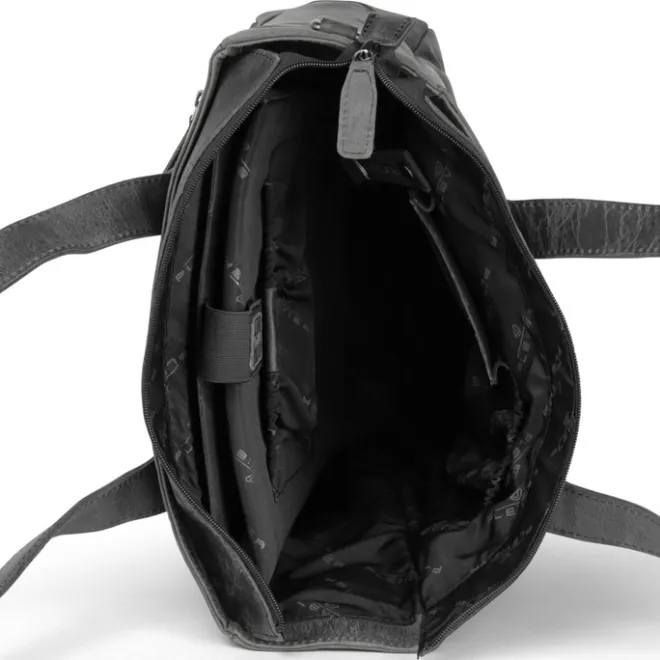Sale Plevier Retro Jackson Shopper 15.6" zwart