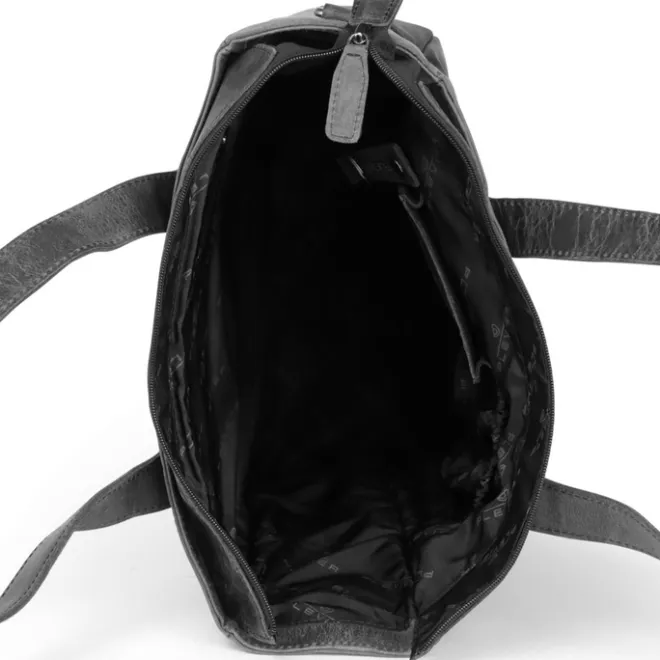 Sale Plevier Retro Jackson Shopper 15.6" zwart