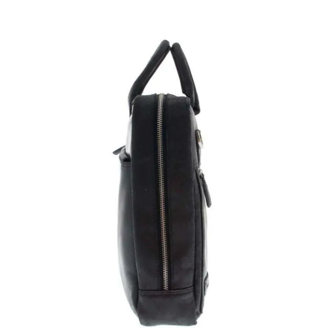 Hot Plevier Vintage London Laptoptas 2 vaks 15.6" black