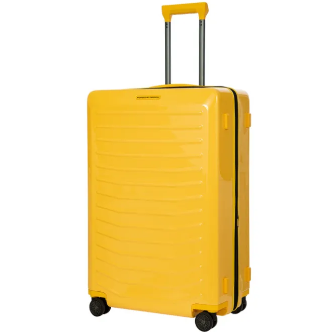 Best Porsche Design Roadster Hardcase 4W Trolley L shiny racing yellow
