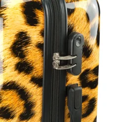 New Princess Traveller Animal Print Medium Trolley leopard II