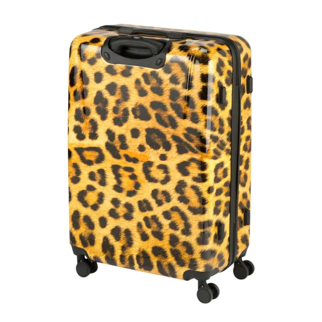 Best Princess Traveller Animal Print Large Trolley leopard II