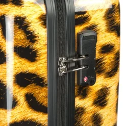 Best Princess Traveller Animal Print Large Trolley leopard II