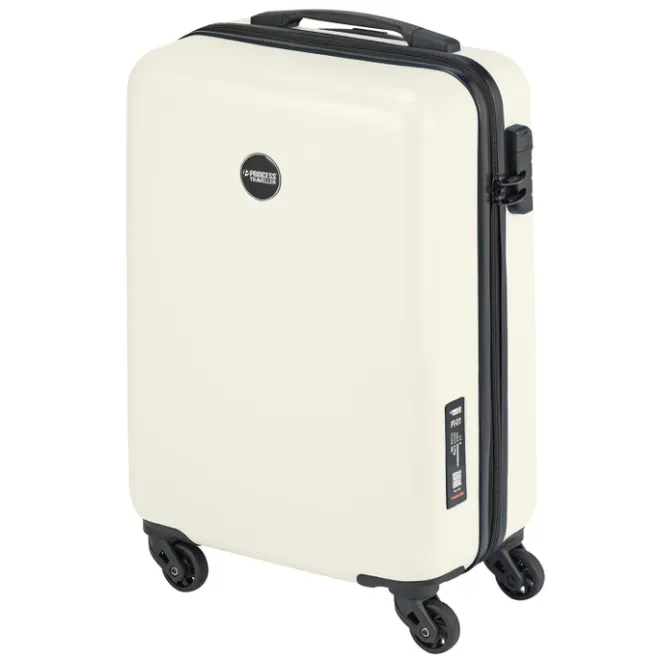 Hot Princess Traveller PT-01 Cabin Trolley pearl white