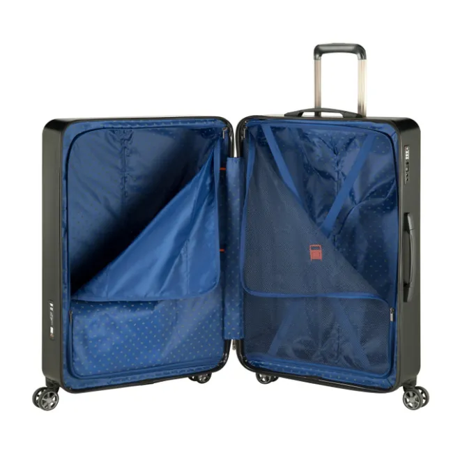 Online Princess Traveller PT-01 Deluxe Large Trolley pitch black