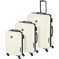 Discount Princess Traveller PT-01 Large Trolley pearl white