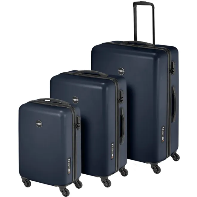 Clearance Princess Traveller PT-01 Large Trolley platinum navy