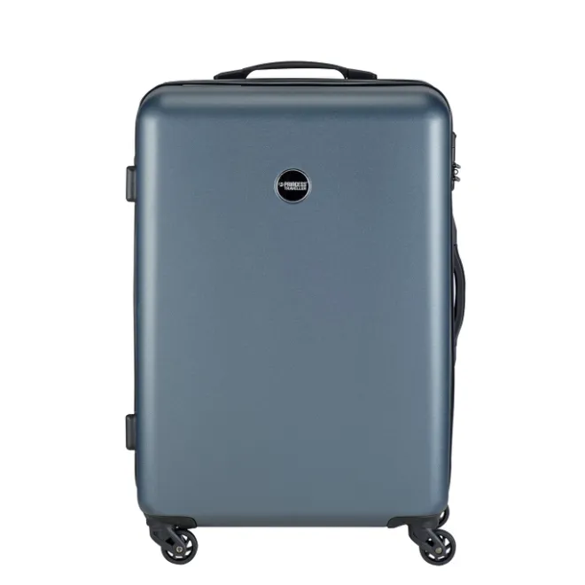 Outlet Princess Traveller PT-01 with Scale Medium Trolley platinum navy