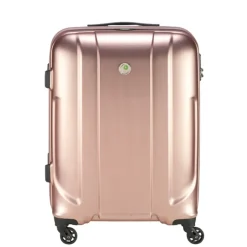 Online Princess Traveller Sumatra TSA Recycled PET Trolley L pink