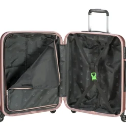 Online Princess Traveller Sumatra TSA Recycled PET Trolley L pink
